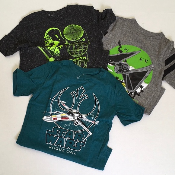 Star Wars Other - ✨✨ Host pick✨✨Boys Star Wars T-Shirts all are NWOT